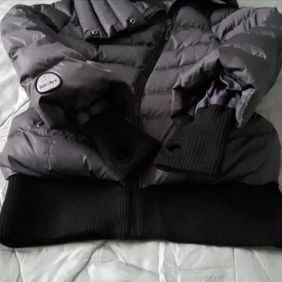 Soia & Kyo Bomber Puffer Jacket - Picture 8 of 13